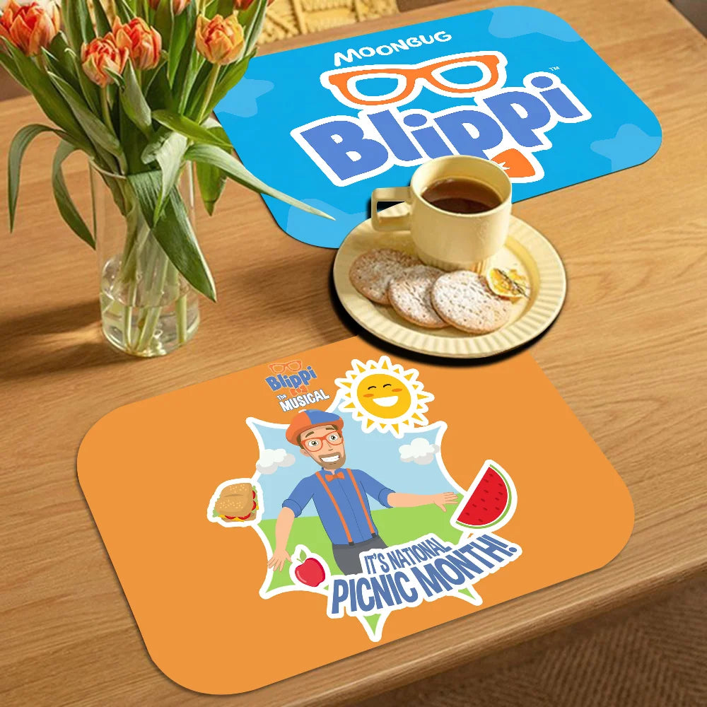 Blippi Water-Absorbant PlaceMat