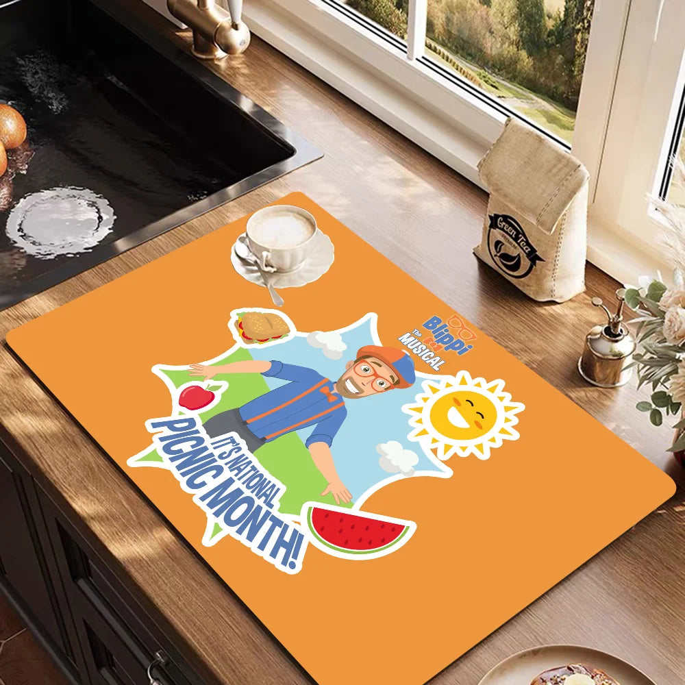 Blippi Water-Absorbant PlaceMat