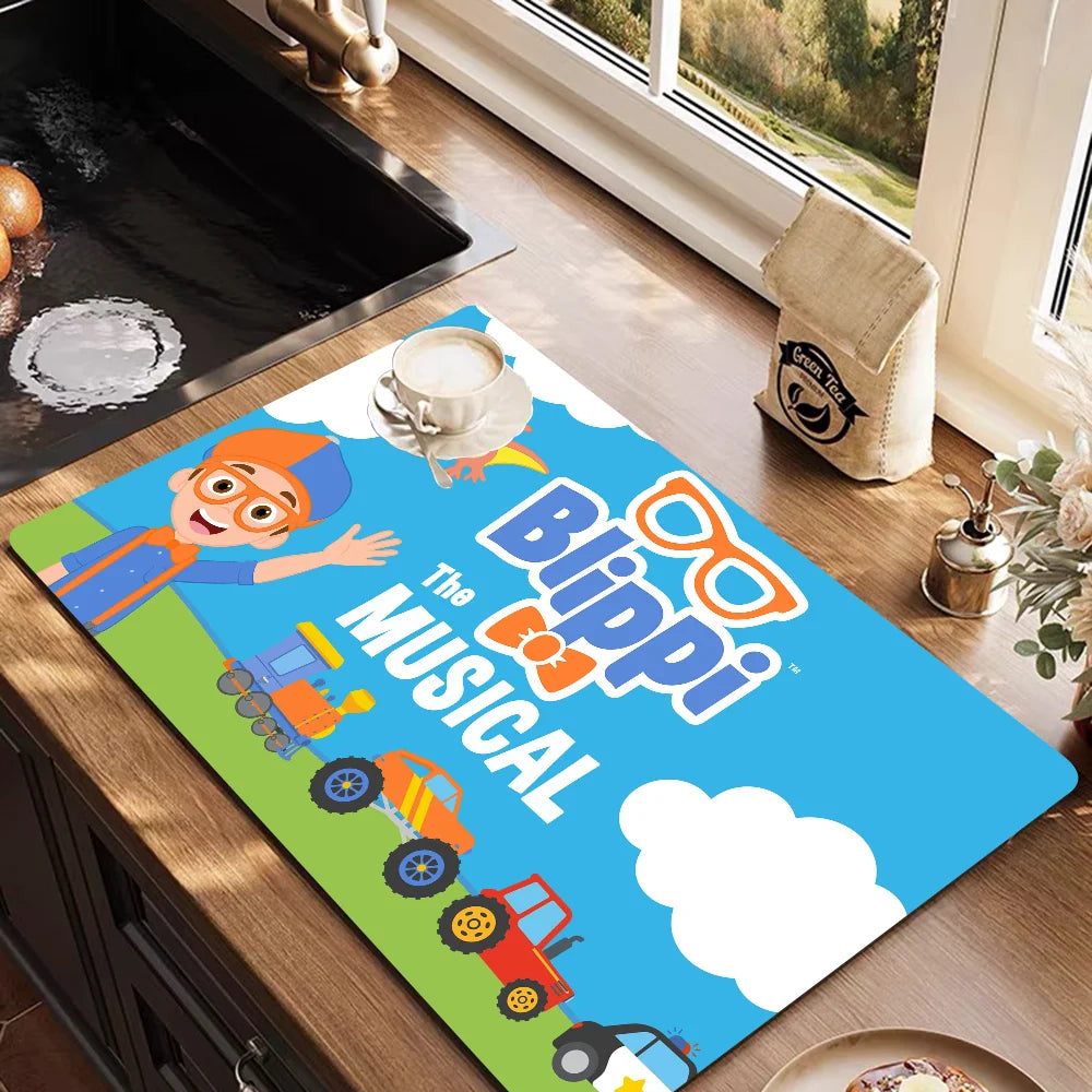 Blippi Water-Absorbant PlaceMat