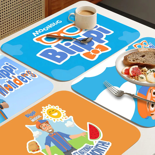 Blippi Water-Absorbant PlaceMat