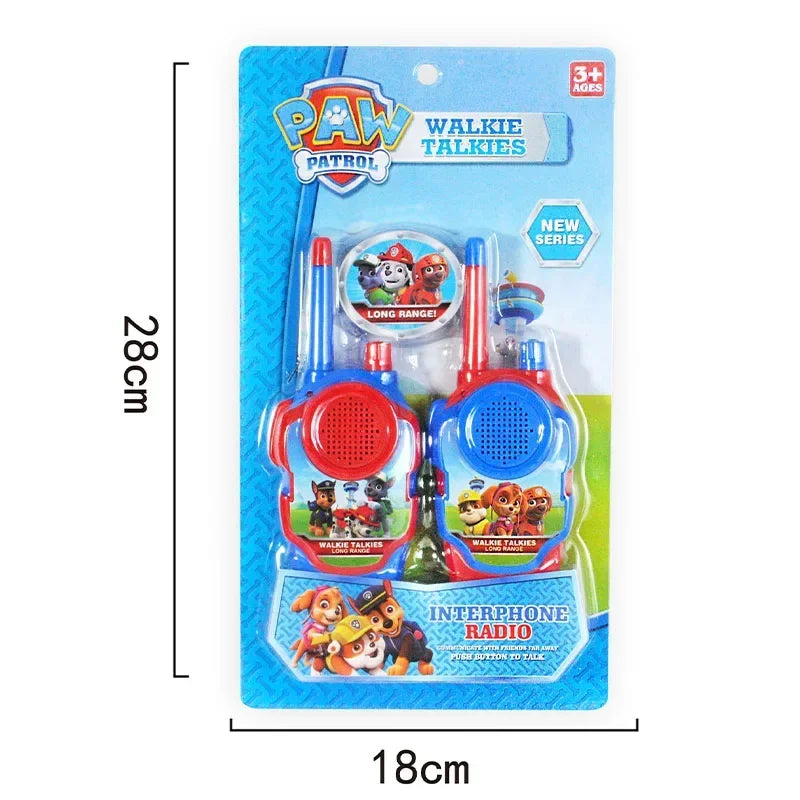 PAW Patrols Toy Walkie Talkies