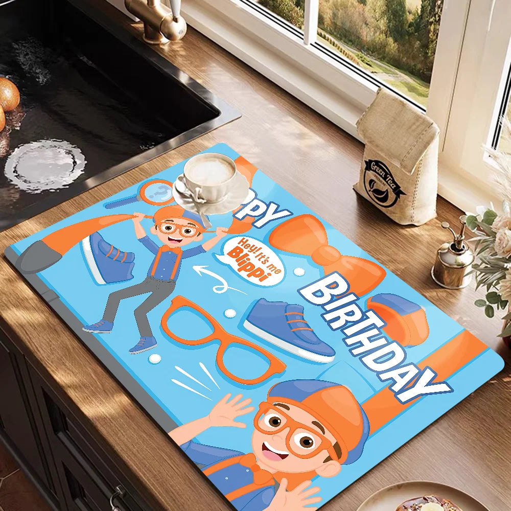 Blippi Water-Absorbant PlaceMat