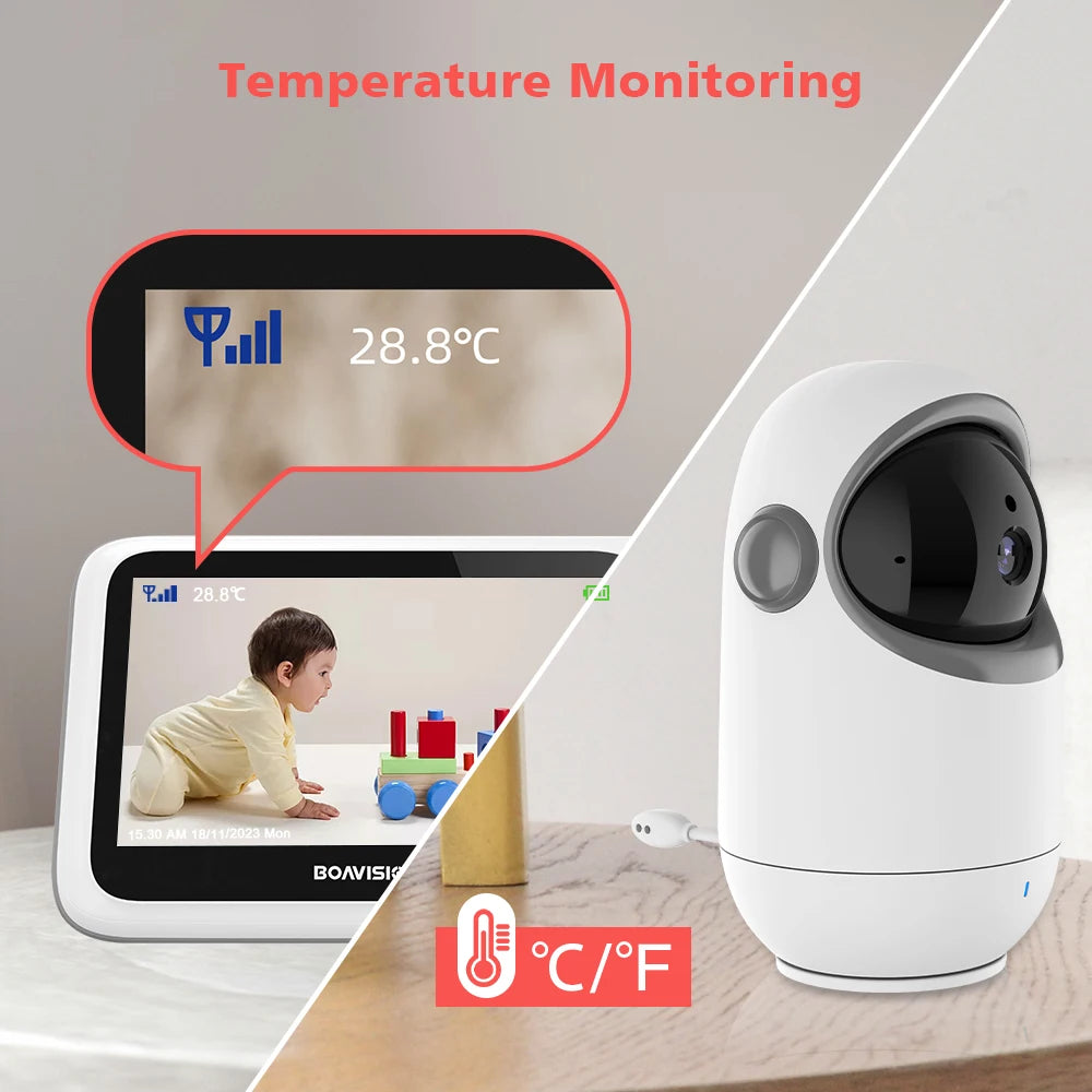 4.3 Inch Wireless Video Baby Monitor