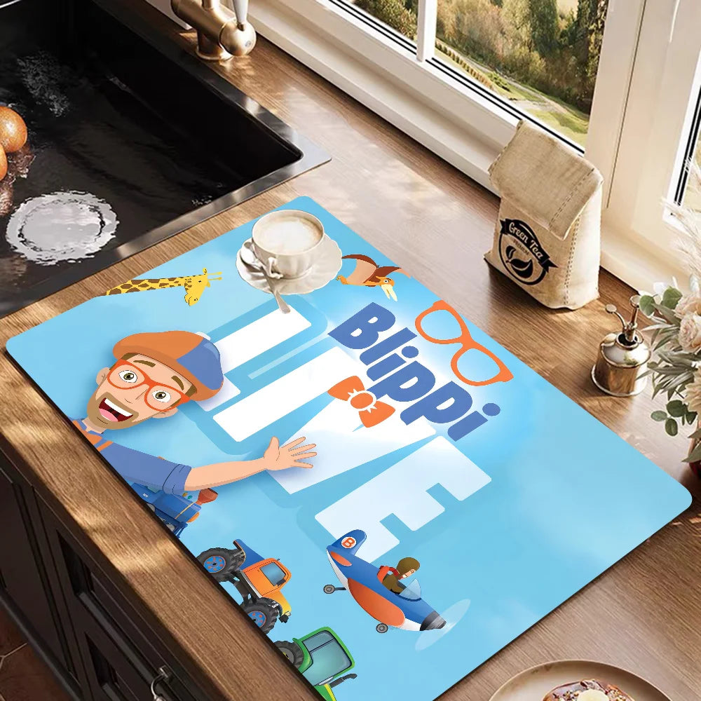 Blippi Water-Absorbant PlaceMat